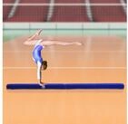 HOMCOM Balancetrainer Schwebebalken Faltbar Balance Beam, Trainingsger&auml;t f&uuml;r