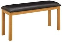 vidaXL Sitzbank 95 x 32 x 45 cm Esstischbank 95x32x45 cm Massivholz Eiche...