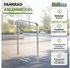 TRUTZHOLM Fahrradst&auml;nder TRUTZHOLM 2x Fahrradanlehnb&uuml;gel 117x80 cm massiver