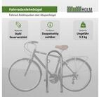 TRUTZHOLM Fahrradst&auml;nder Fahrradanlehnb&uuml;gel 111,5 x 40 cm Stahl feuerverzinkt...