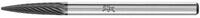 Pferd Fr&auml;sstift PFERD Tungsten carbide burrs SPG 0313/3 Z3 PLUS HC-FEP