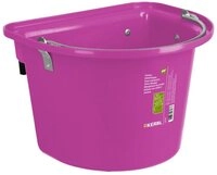 Kerbl Futterautomat Turnier-Futterkrippe pink mit Einh&auml;ngeb&uuml;gel und...