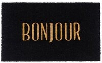 Giftcompany Fu&szlig;matte Bonjour 45 x 75 cm, rechteckig