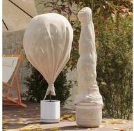 vidaXL Winterschutzvlies, Winterschutz fur Pflanzen Beige 50 x 3,2 m Vliesstoff