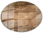 Tulup Tischplatte Bodenplatte Glas Die Struktur von Holzbrettern Tischplatte...