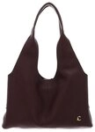 COCCINELLE Schultertasche Handbag Grained Leather, aus echtem Rindsleder