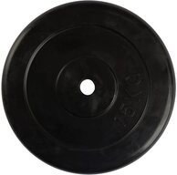 VirtuFit Hantelscheibe VirtuFit Gummischeibe 15 kg - 30 mm Hantelscheibe