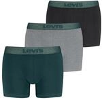 Boxer LEVI'S "LEVIS MEN MEL WB BOXER BRIEF", Herren, Gr. L, bunt (gr&uuml;n, grau,