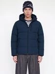 Steppjacke JACK & JONES "JJEBECKS PUFFER SN", Herren, Gr. L, blau (sky captain), Web,