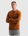 Sweatshirt PME LEGEND "Airstrip sweat", Herren, Gr. M, glazed ginger, Sweatware,