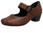 Rieker Spangenpumps, Festtagsschuh, Pumps, Trichterabsatz, mit Klettriemchen...