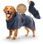 FLUFFINO&reg; Hundebademantel FLUFFINO Hundebademantel, Saugf&auml;hig und schnelltrocknend
