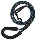 relaxdays Hundeleine Gepolsterte Hundeleine schwarz 150 cm, Nylon (1-tlg)