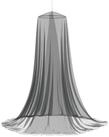 vidaXL Bett Moskito-Netz f&uuml;r das Bett 3 stk. 156 Mesh Schwarz ⌀56 x 220 cm...