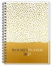 Tr&ouml;tsch Verlag Taschenkalender TR&Ouml;TSCH - Wochenplaner A5 mit Wire-O Gold 2027