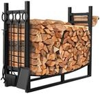 LuxusKollektion Kaminholzregal Kaminholzregal mit 4 Werkzeugen f&uuml;r Innen und...