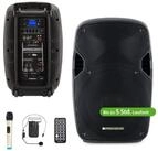 Pronomic MOVE 12MA-A Akku-Aktivbox - Mobile Soundanalage mit 12"-Woofer...