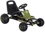 HOMCOM Go-Kart Kinder Tretauto mit Handbremse