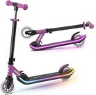 Cariboo Tretroller Zweirad-Kinderroller CARIBOO LEDSTAR leuchtendes LED-Deck 11...