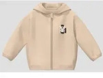 s.Oliver Sweatjacke Sweatshirt Jacke Sweatjacke mit Kapuze und Applikation 62 EU