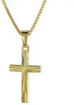 trendor Kreuzkette 08508, Kreuz f&uuml;r Kinder Gold 333/8 Karat 18 mm +...