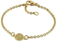 trendor Goldarmband 75090, f&uuml;r Babys 333 Gold/8 Kt mit Engel-Plakette 14 cm
