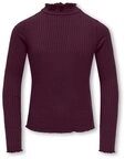 KIDS ONLY Langarmshirt KOGFRANSISKA SCHOOL LS HI-NCK TOP JRS Viskosemischung