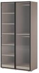 Masseno Dreht&uuml;renschrank ATELIO 101 cm Kleiderschrank 2 T&uuml;ren...