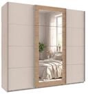 luma-home Schwebet&uuml;renschrank 22625 (3-t&uuml;riger Kleiderschrank in Beige Grau...