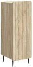 vidaXL Sideboard 34,5 x 33 x 92 cm Sideboard Sonoma-Eiche 34,5x33x92 cm...