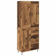 vidaXL Highboard, Highboard Altholz 69,5 x 34 x 180 cm Holzwerkstoff