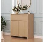en.casa Beistellschrank &raquo;Takranmaa&laquo; mit Schublade und 2 T&uuml;ren 88 x 79 x 39 cm