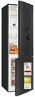 exquisit K&uuml;hl-/Gefrierkombination KGC5265-70-WS-040E, 179,5 cm hoch, 55 cm...