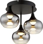NOWA Deckenleuchte LUI, LED fest integriert, Warmwei&szlig;, Elegante Deckenleuchte...