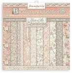Stamperia Motivpapier You and Me Backgrounds, 10 Bogen