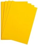 CLAIREFONTAINE Fotopapier Maya Bastelkarton 70x100cm 185g 25 Bogen - Sonnengelb