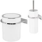 bremermann Badaccessoire-Set Badezimmer-Set, Zubeh&ouml;r-Set 2-tlg., Kunststoff,...