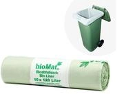 bioMat M&uuml;llbeutel bioMat Kompostierbare 120l M&uuml;lls&auml;cke, EN13432, Made in...