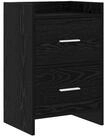 vidaXL Nachttisch Nachttische Schwarze Eiche 40 x 30 x 60 cm Holzwerkstoff...