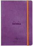Buchkalender Bullet Journal Perpetual A5 64 Blatt 90g/qm Violett