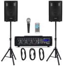McGrey McGrey BP-210 Bandpack PA-Anlage 100 Watt Lautsprechersystem (Bluetooth,...