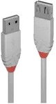 Lindy LINDY USB-Kabel USB 2.0 USB-A Stecker, USB-A Buchse 0.50 m Grau 3671...