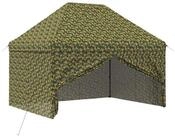 vidaXL Partyzelt Zelt mit 4 Seitenw&auml;nden 2,95 x 4,1 m Army Tarnung