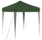vidaXL Partyzelt Pop-up Partyzelt 195 x 195 x 245 cm Gr&uuml;n Oxford-Stoff