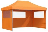 vidaXL Partyzelt Party-Zelt 279 x 410 x 315 cm Orange Oxford-Stoff