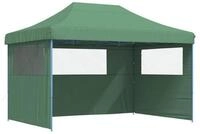vidaXL Partyzelt Party-Zelt 279 x 410 x 315 cm Gr&uuml;n Oxford-Stoff