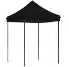 vidaXL Partyzelt Partyzelt 200 x 200 x 306 cm Schwarz Oxford-Stoff