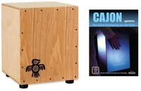 XDrum Cajon Kinder Cajon, inkl. Tasche & Cajonschule, Kinder-Cajon voller Klang,