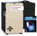 XDrum Cajon CP-501 Pro Peruana Ash Set mit Tasche und Schule, 3-St., inkl.