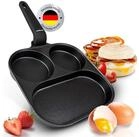 endusor Bratpfanne Fr&uuml;hst&uuml;ckspfanne Spiegeleipfanne (21cm), Aluminiumguss...